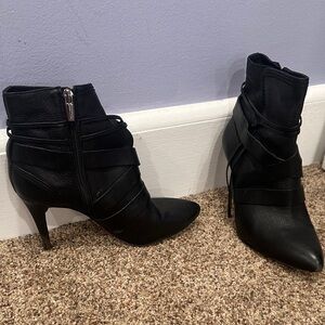 Vince Camuto Black Heeled Boots